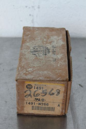 ALLEN BRADLEY AB 1491-N266 FUSE BLOCK CLASS H 31-60A 3 POLES 600V