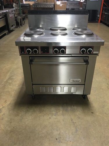 GARLAND 6 BURNER COMMERCIAL ELECTRIC RANGE - SS686RC