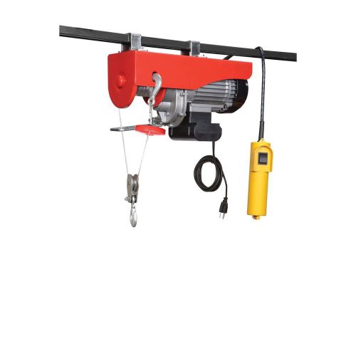 880 lb Capacity Overhead Electric Winch Crane Shop Lift Hoist WARRANTY FEDEX NEW