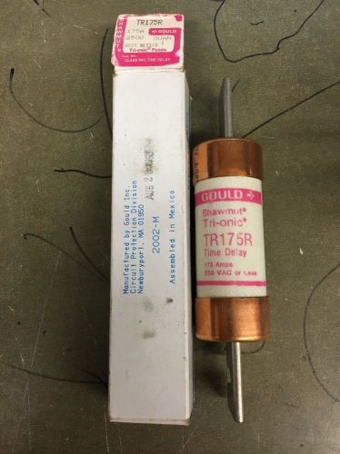 New GOULD SHAWMUT TRI-ONIC TR175R 175A 250V FUSE