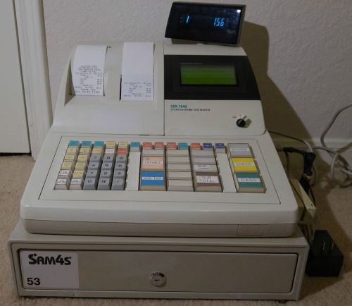 Samsung SAM4s SER-7040 Cash Register Used / good working condition