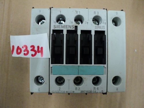 SIEMENS CONTACTORS 3RT1526-1A..0 12O VAC