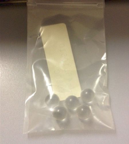 Polycarbonate plastic balls sphere .500&#034; dia, pkg of 6 pcs for sale