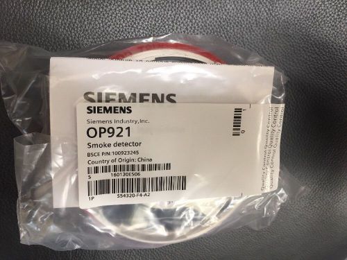 BRAND NEW - SIEMENS OP921 Addressable Smoke Detector - FIRE ALARM