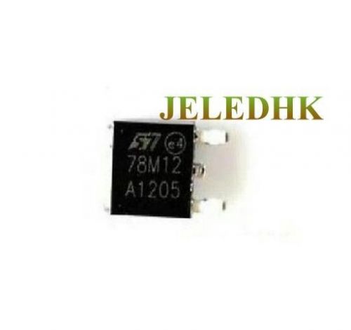 100PCS ST 78M12 TO-252 12V 0.5A Three-Terminal Positive Voltage Regulator IC