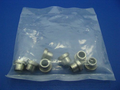 Misumi Hardened Steel Flanged Bushings 8mm ID - Lot of 8  JBHN8-8 NEW