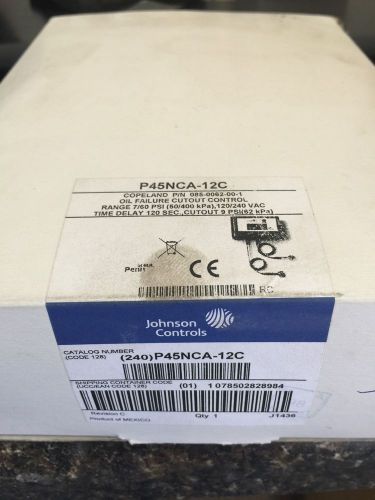 P45NCA12C- Johnson Oil Failure Cut Out Time Delay 120Sec 120/240