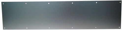 Don-Jo 90 Metal Kick Plate Satin Anodized Aluminum Finish 28&#034; Width x 8&#034; Heig...