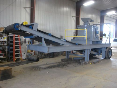 Used isc model 55 vsi  portable crusher, conveyor, sand, gravel, go for sale