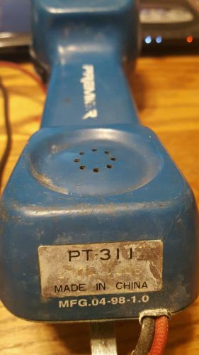 Premier pt-311 phone testing lineman phone