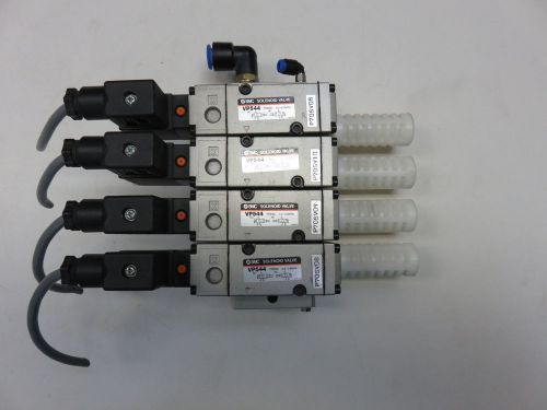 SMC Manifold (4) Solenoid Valve VP544