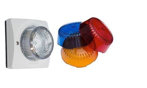 Algo 8128abr sip led strobe light (amber,blue and red lense covers) for sale