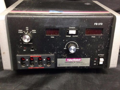 Fisher Biotech Model FB570 Electrophoresis DC Power Supply