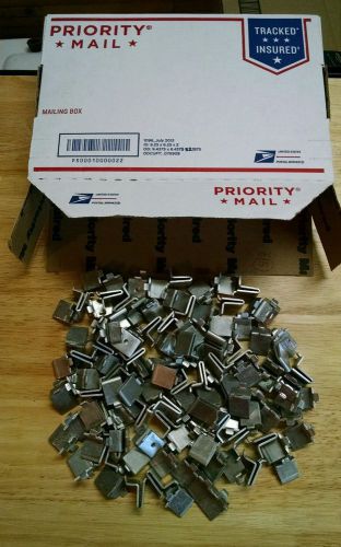 120 Pilaster Shelf Support Clips - Unbranded