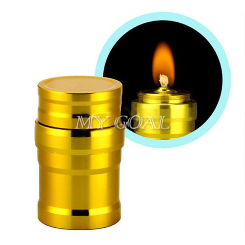 Portable Mini Alcohol Burner Lamp Aluminum Case Lab Equipment Heating 10ml