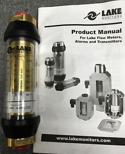 LAKE MONITORS AW-LAKE COMPANY B3B6WA15 FLOW METER MODEL-BASIC