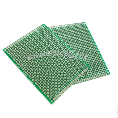 20 x Double Side Prototype PCB Tinned Universal Bread board 7x9 cm 70mmx90mm FR4