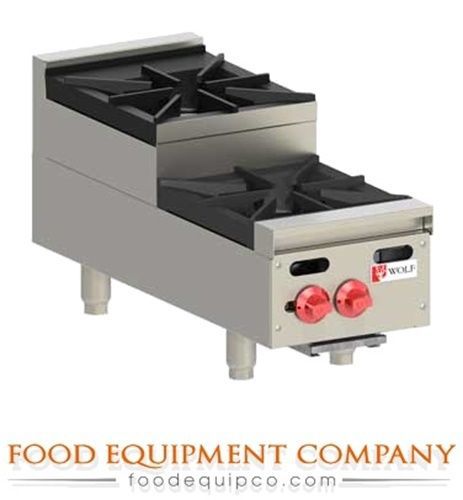 Wolf ahp212u achiever hotplate gas, 12&#034; w, (1) open burner/ (1) step-up burner for sale