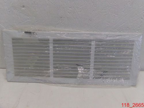 Qty=2 Lima Baseboard Wall Air Return Grille 19H 18&#034;x 6&#034; White 18x6W