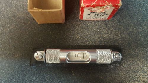 Sterrett 4&#034; machinist level