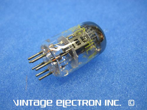 6AK5 (EF95) Vacuum Tube - HEWLETT-PACKARD - USA - 1950&#039;s (Black Plates)