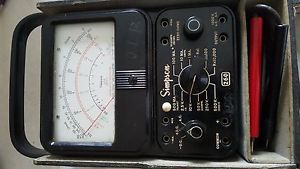 Simpson 260 Multimeter Ohmmeter With Case