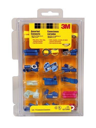 3M 03734 Electrical Connectors, 79-Piece