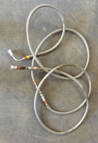 20&#039; Cryo Transfer Hose 1/2&#034; Cryogenic Liquid Nitrogen Braided