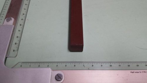 3/4&#034; x 3/4&#034; X 48&#034;  URETHANE / POLYURETHANE 75 D BROWN BAR P/N 11395