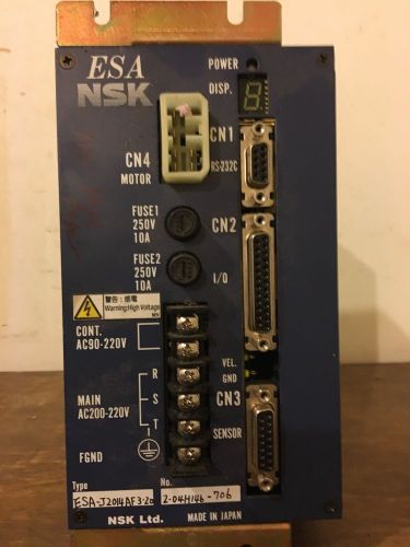 ESA NSK ESA-J2014AF3-20 Servo Drive ESAJ2014AF320