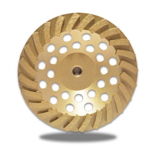 Zered 4&#034; premium grinding cup wheel astro double row for concrete for sale