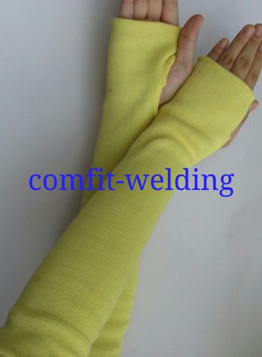 18&#034; cut, slash, resistant kevlar welding long sleeves.flame resistant armband for sale