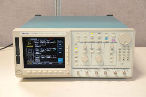 Tektronix AWG430 Opt.01 Arbitrary WaveForm Generator, 200MS/s w/30 Day WARRANTY