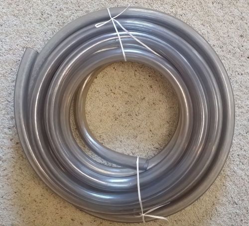 Wholesale (20) 50 feet 1&#034; IDX1.5&#034; OD Clear Flexible Vinyl Tubing TOTAL 1000 FEET