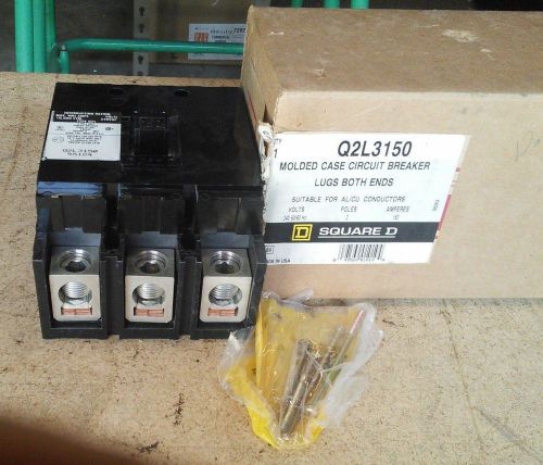 Square D #Q2L3150  240 volt 150 amp 3 pole Circuit Breaker