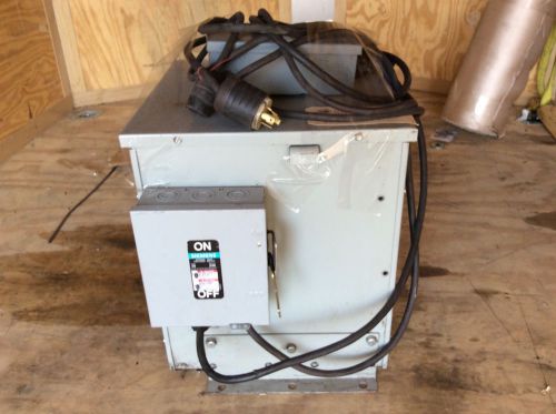 HAMMOND D007BB 7500 VA 208V VOLTAGE  POWER TRANSFORMER   $399