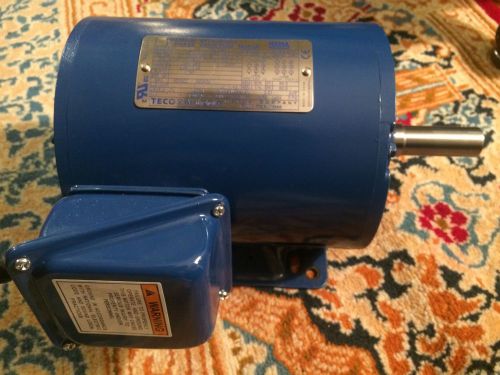 3 Phase Teco Westinghouse Motor 1 HP