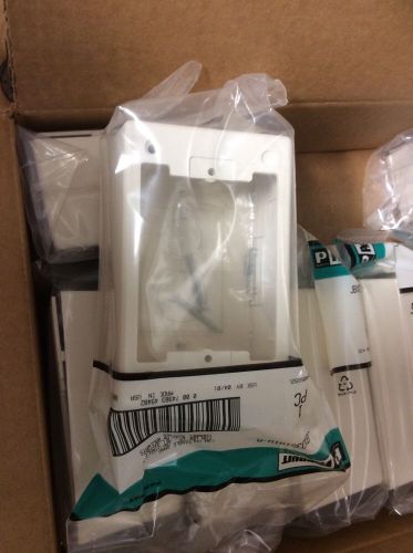 Qty. 10 NEW Panduit JBX3510IW-A 1-Gang junction Box