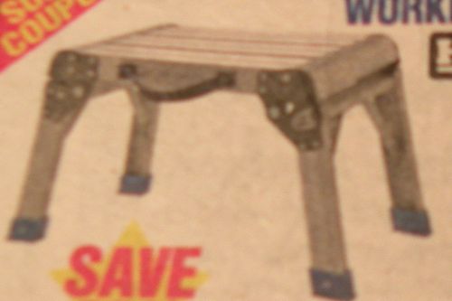 Haul-Master Step Stool Working Platform Harbor Freight COUPON:$AVE 42% G29