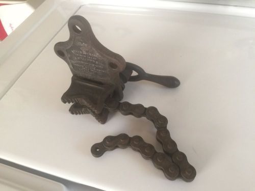 JH Williams Vulcan chain pipe vise