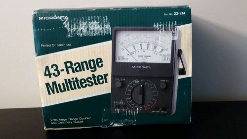 Micronta Multimeter 22-214