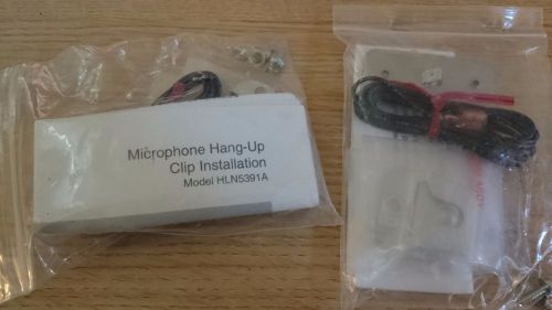 Lot of 2 Motorola HLN5391A Microphone Clips