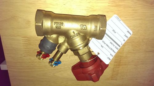 Tour Andersson Balancing Valve NEW PN20-150 DN25 TA 1-1/4&#034; Threaded HVAC