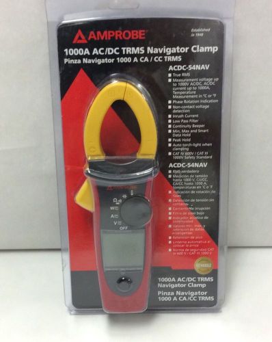 Brand new amprobe acdc 54nav navigator series clamp meter multimeter power for sale