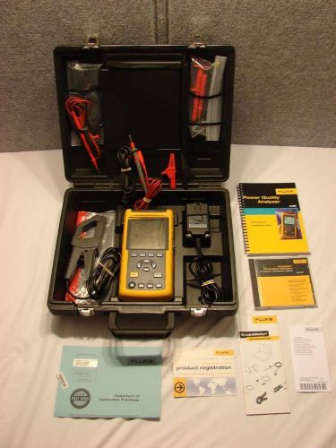 FLUKE 43B/003 HANDHELD POWER QUALITY ANALYZER - MINT CONDITION - FREE SHIP USA