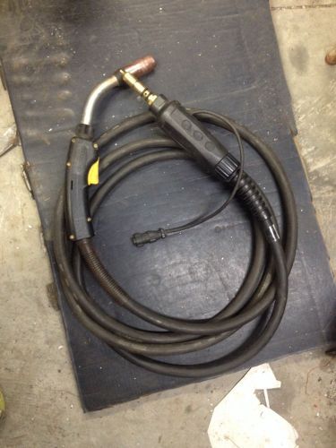 15&#039; bernard miller mig welder gun millermatic welding 300 amp q3015ae8xm for sale