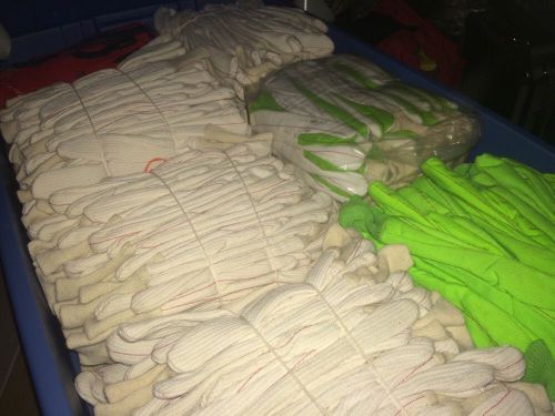 Cotton work gloves for sale