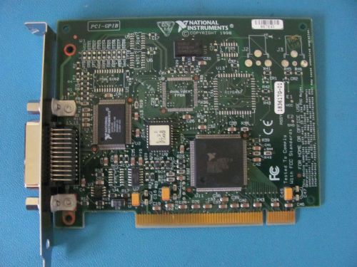 NI PCI-GPIB High-Performance GPIB Interface for PCI