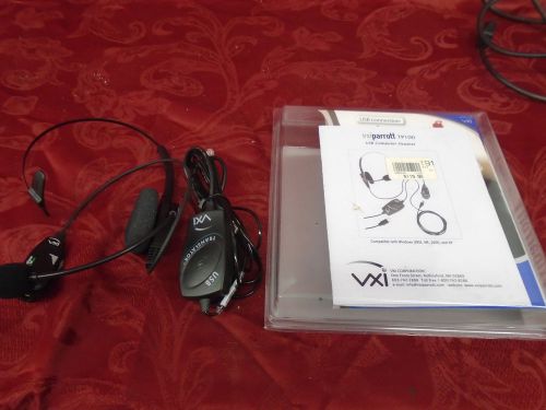 VXI Corporation USB Computer Headset Parrott TP100 VXIparrott Windows XP