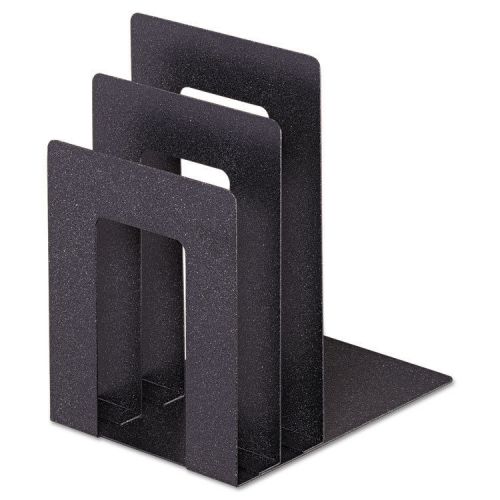 &#034;SteelMaster Soho Bookend W/Squared Corners, 5w X 7&#034;&#034;d X 8&#034;&#034;h&#034;